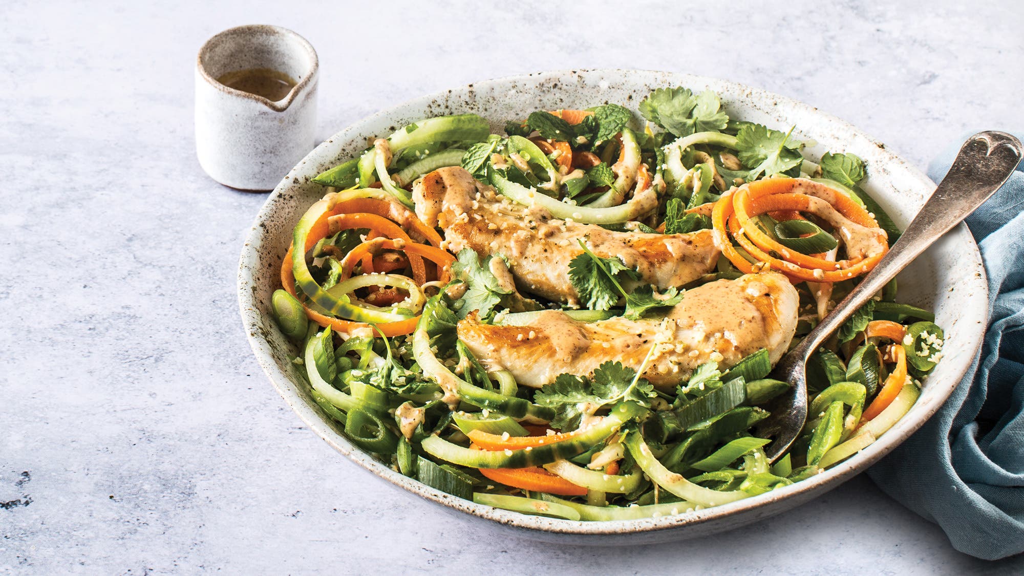 Spring Roll Chicken Salad recipe