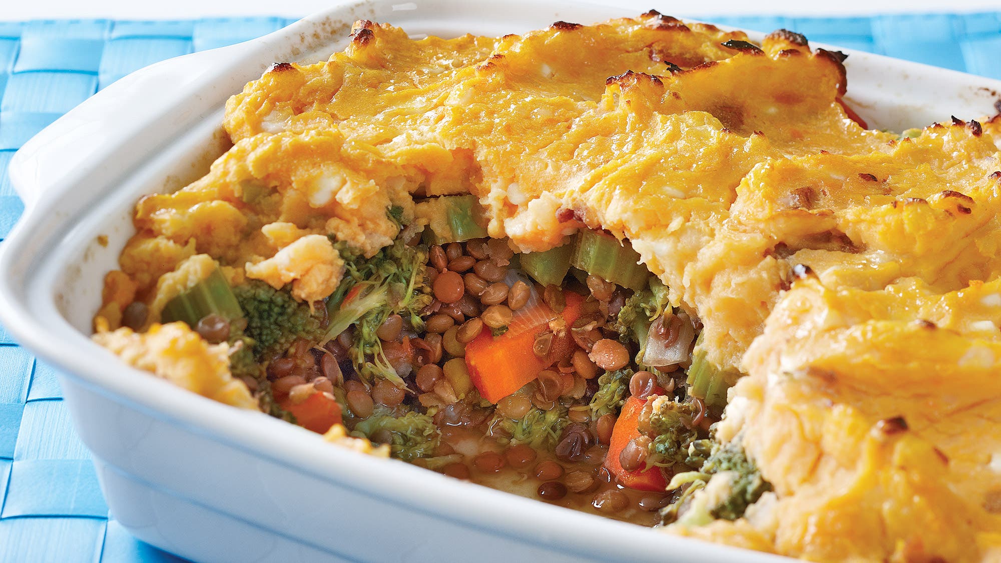 Vegetarian Shepherd's Pie Vegetarian shepherd's pie recipe