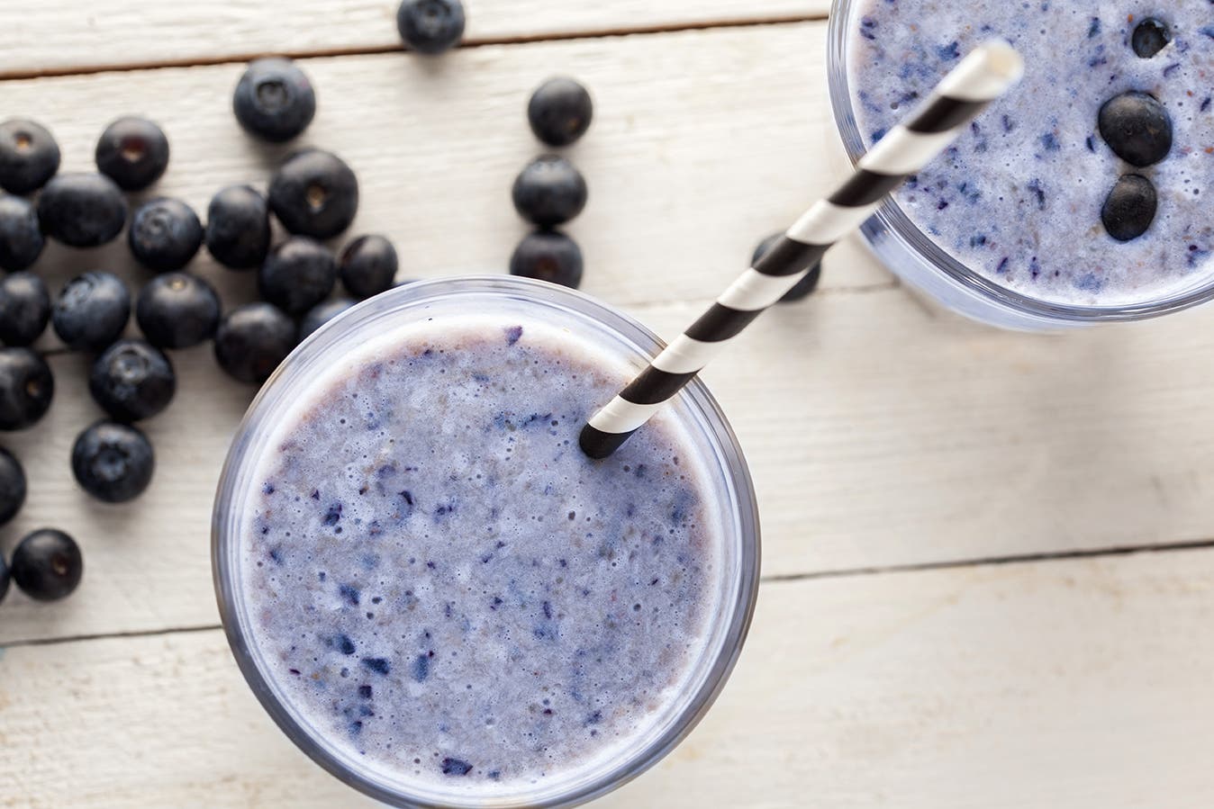 Blueberry Kickstarter Smoothie