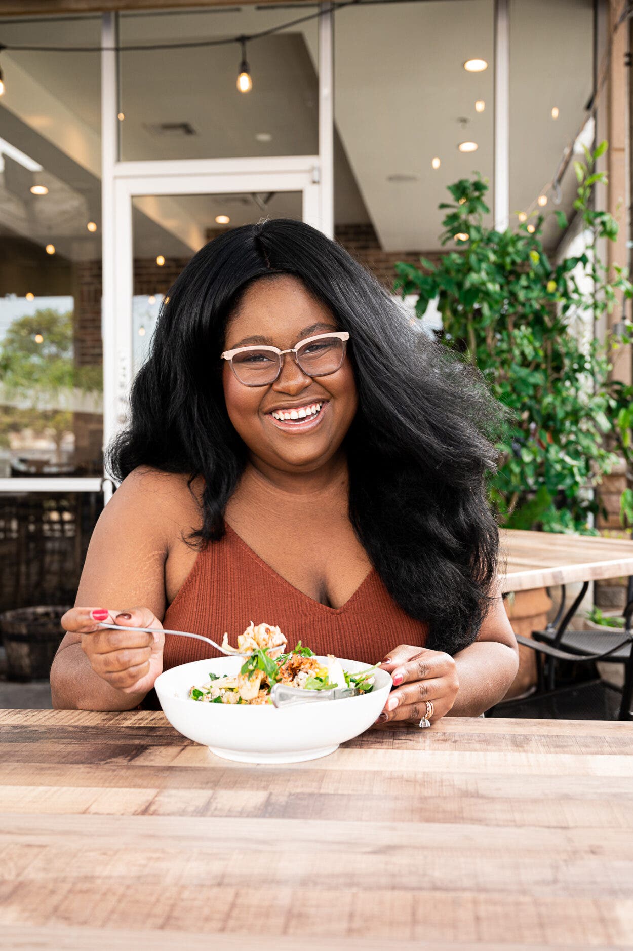 Mila Buckley, founder of acclaimed diabetes-centric food and lifestyle blog Hangry Woman.