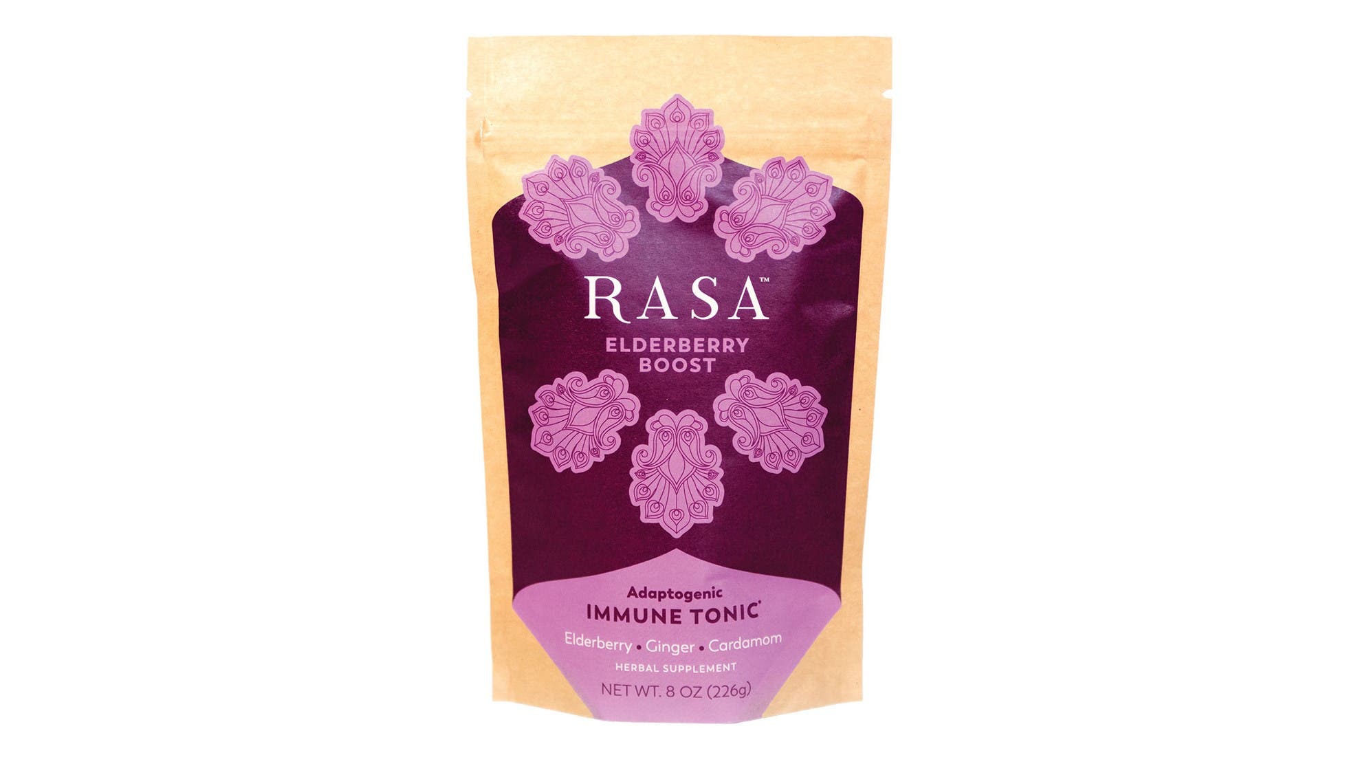 Purple pouch of elderberry immune tonic