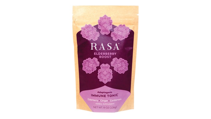 Purple pouch of elderberry immune tonic