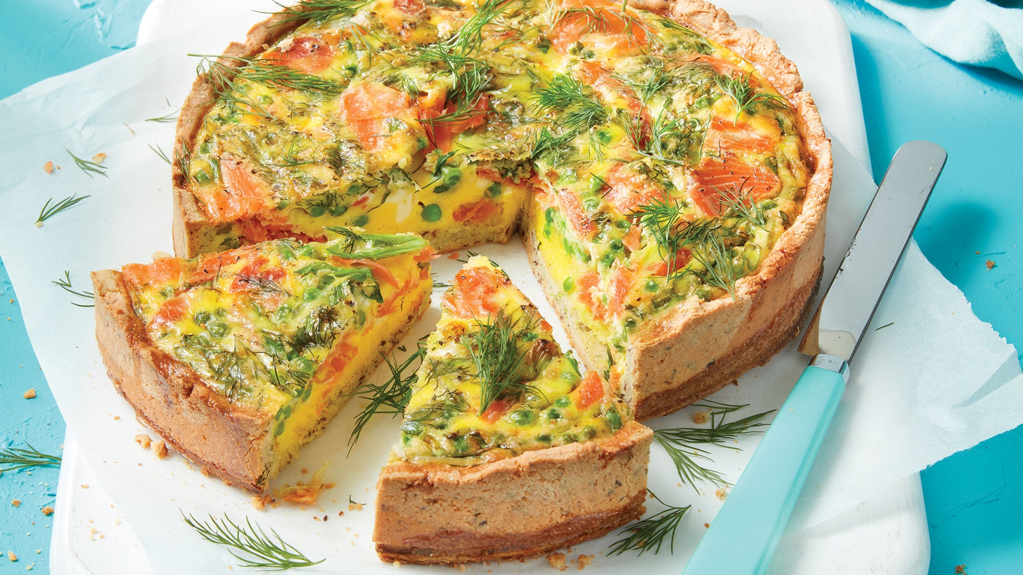 Salmon Quiche