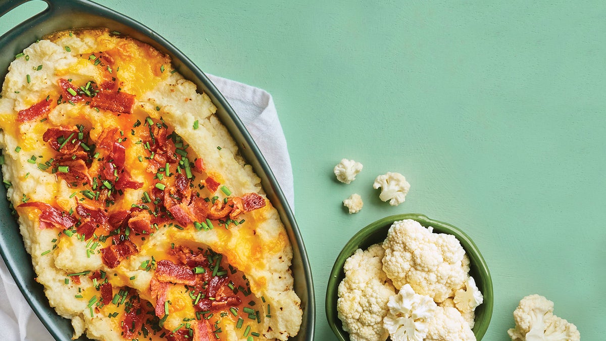 Loaded Cauliflower Mash Clean Eating