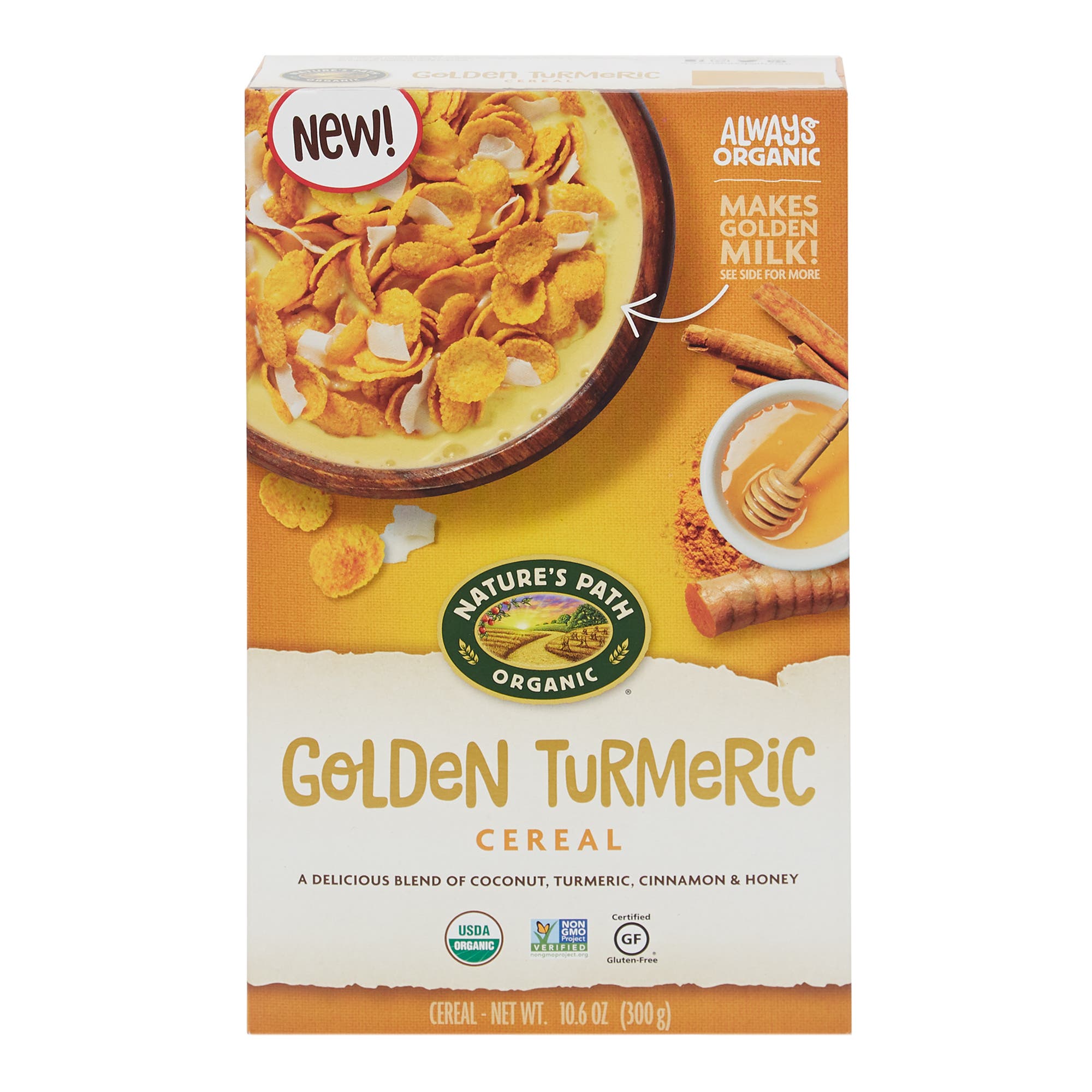 Nature's Path turmeric cereal