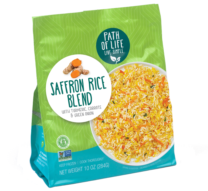 Path of life Saffron Rice Blend quick dinner super microwave heat stove skillet minutes minute side