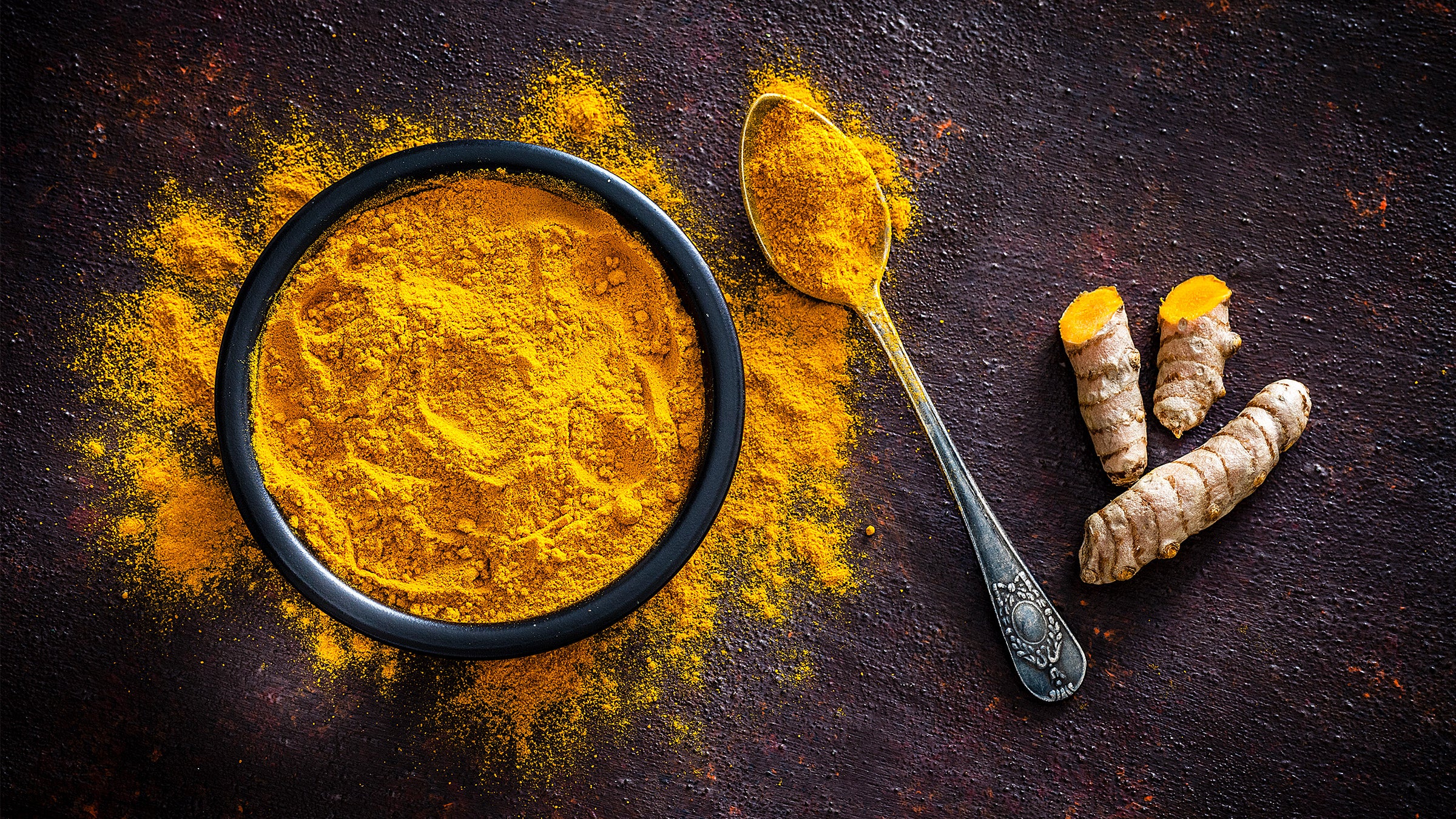 Turmeric powder spice antiinflammatory anti inflammatory anti-inflammatory inflammation busting immunity boosting immune system