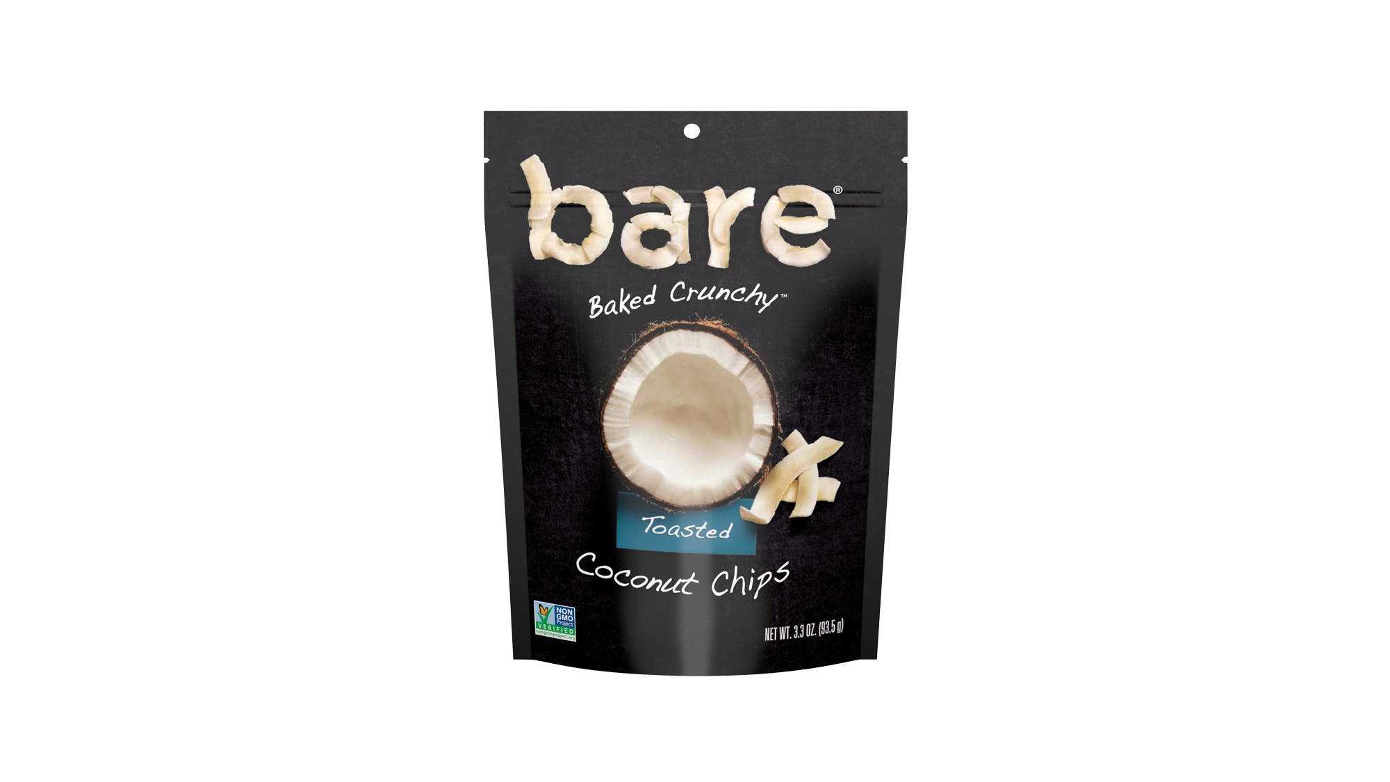 Bag of Bare Snacks Toasted Coconut Chips