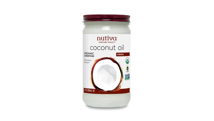 Jar of Nutiva’s Organic Virgin Coconut Oil