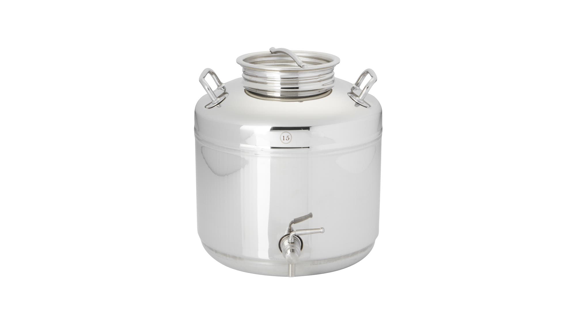 Stainless steel fuel tank-shaped water dispenser