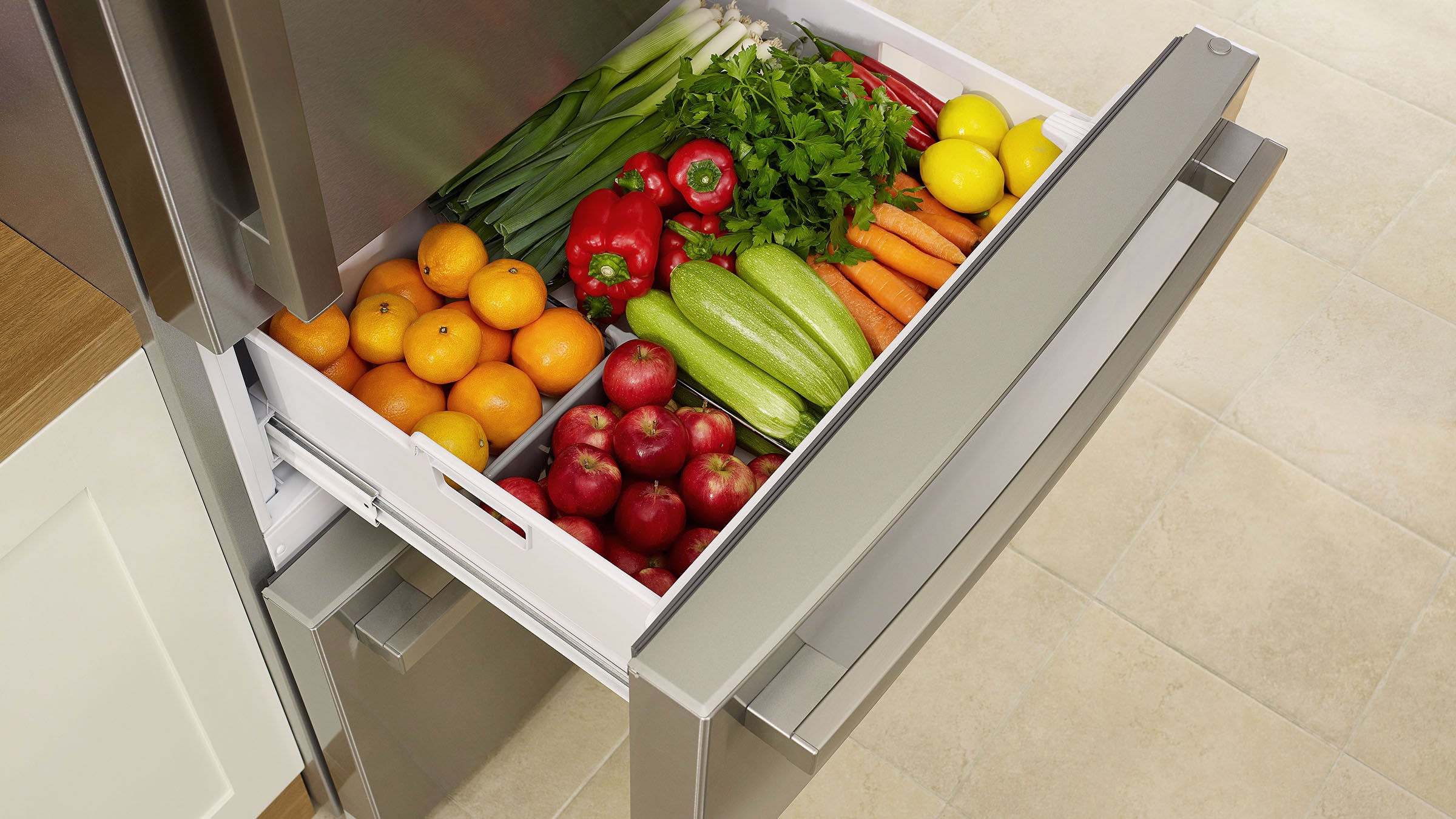 which produce goes where