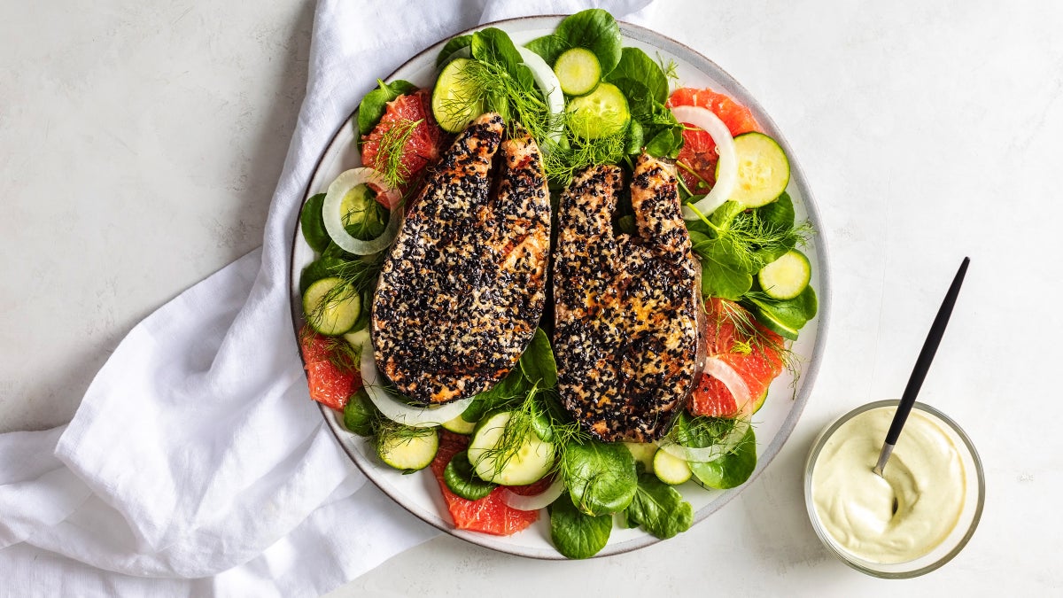 Miso-Glazed Grilled Salmon - Clean Eating