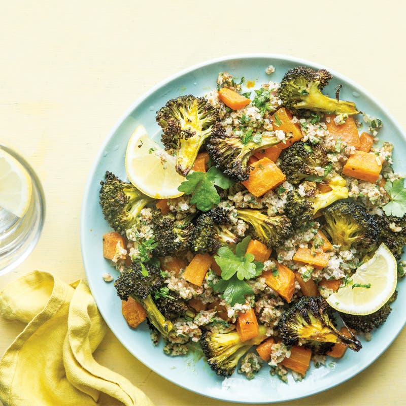 Turmeric roasted veg