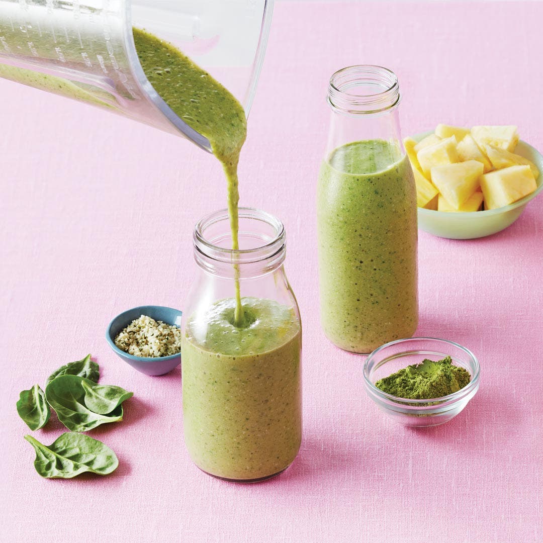 liver friendly matcha smoothie