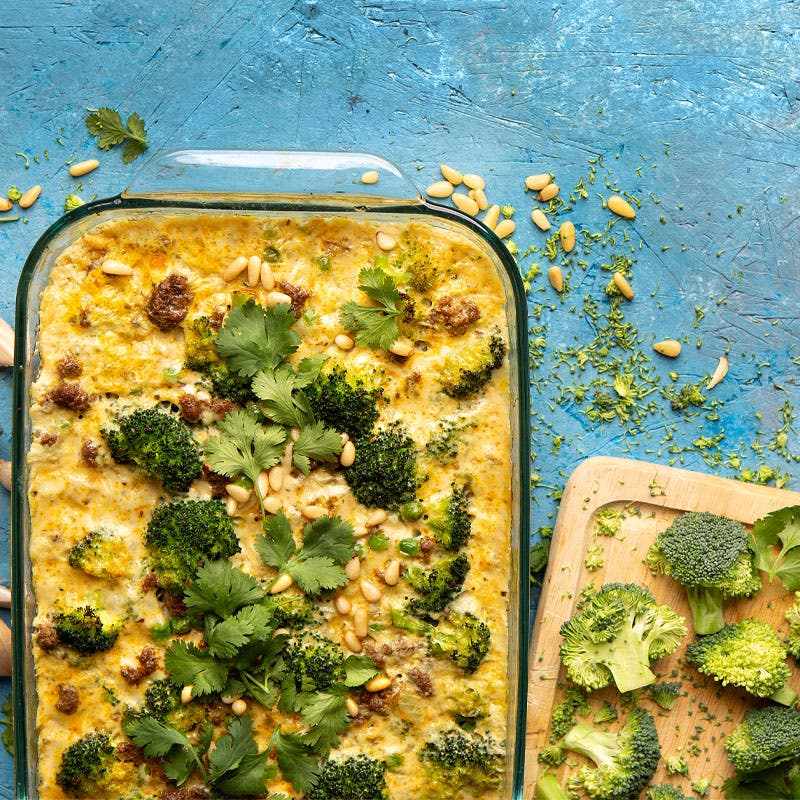 Paleo Cheesy Broccoli & Cheese Casserole