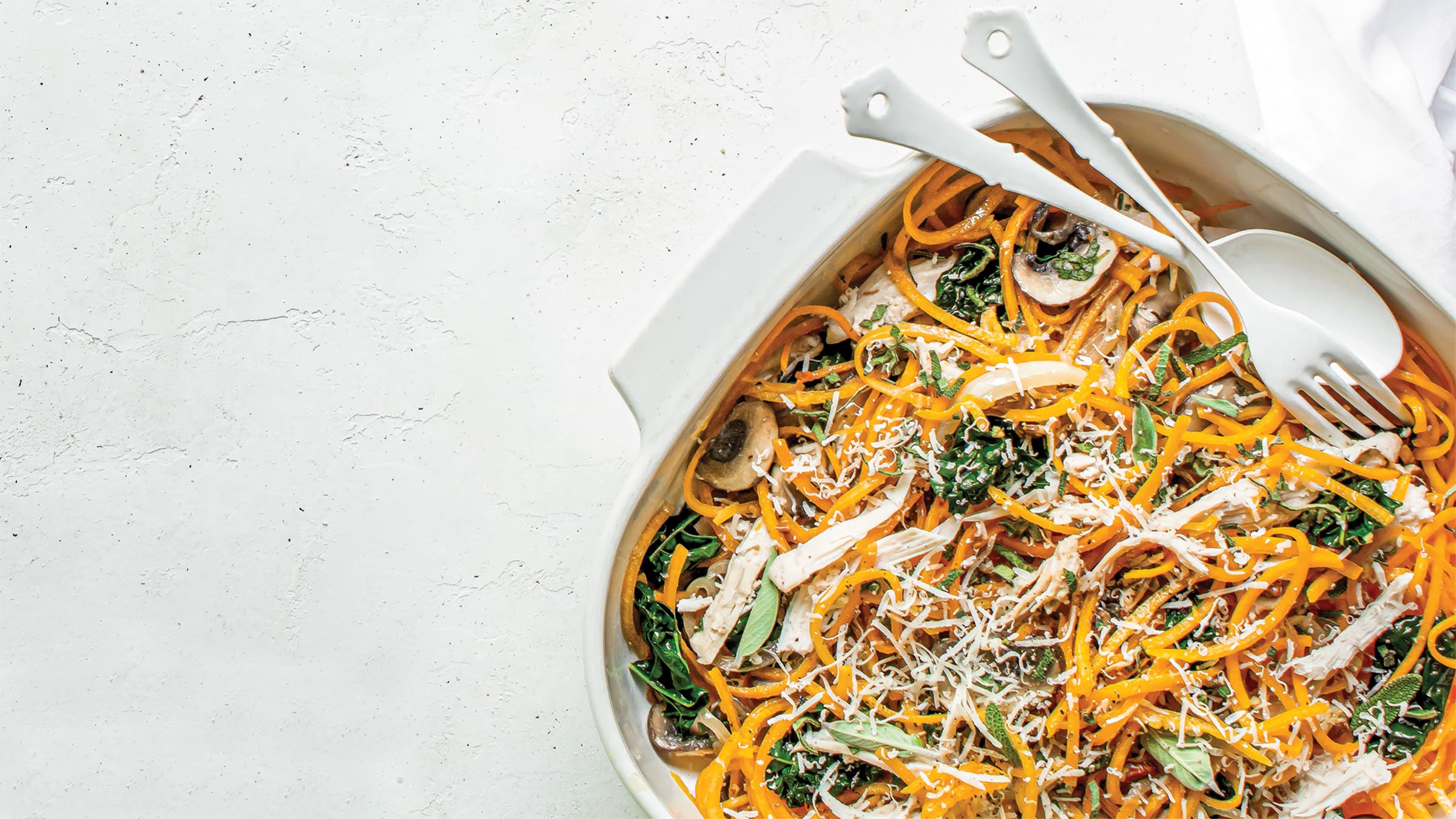 Butternut squash noodles