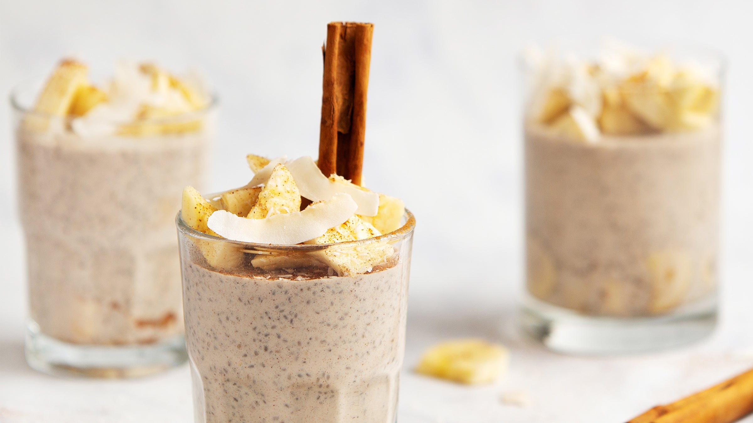 Banoffee pie chia pudding - Choosing Chia