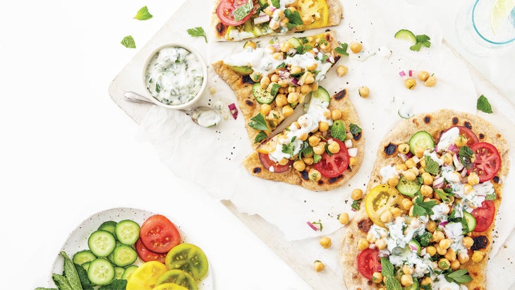 Falafel Pizza