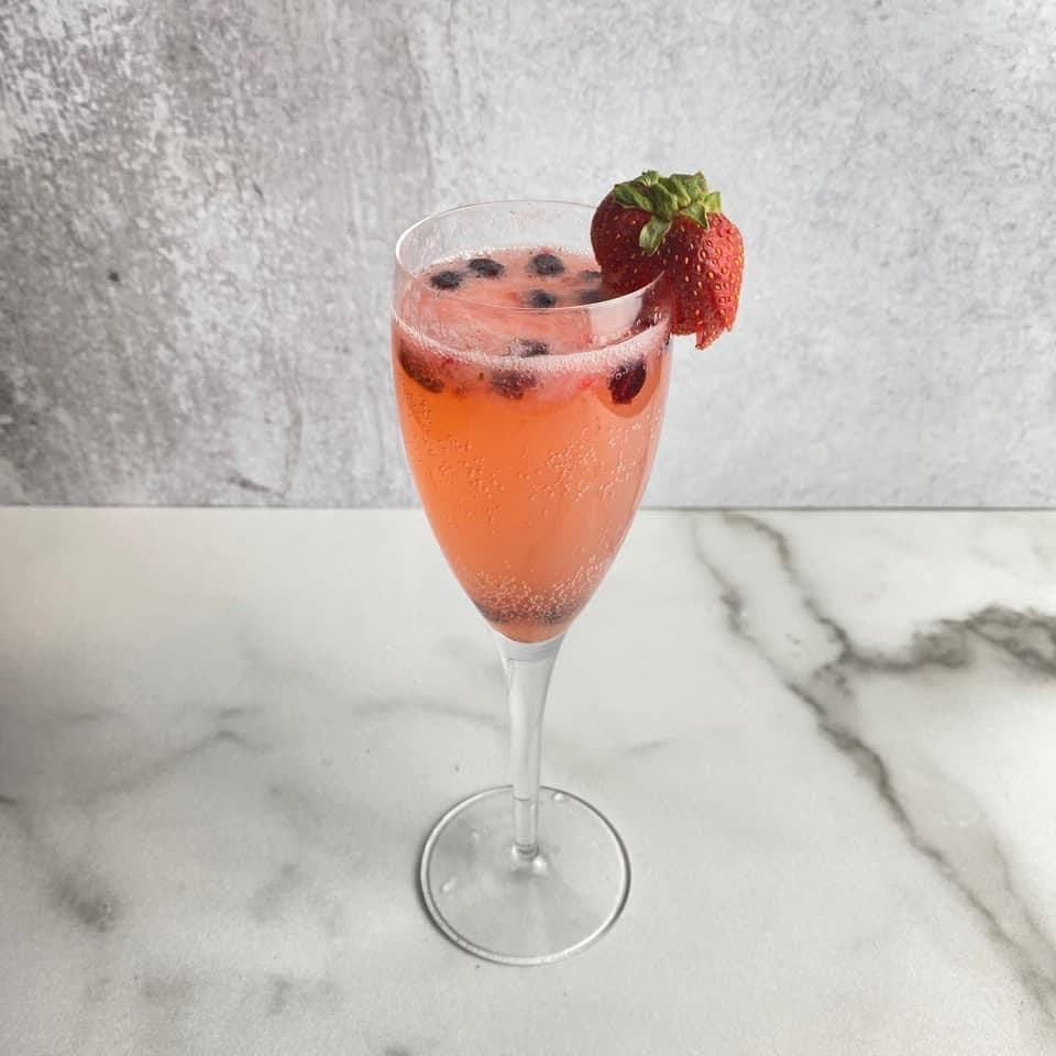 Nonalcoholic Holiday Rose