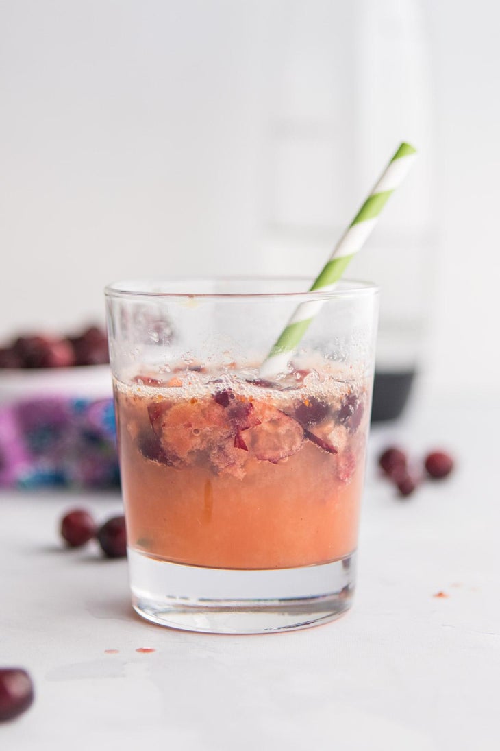 Smashed Cranberry Mocktail