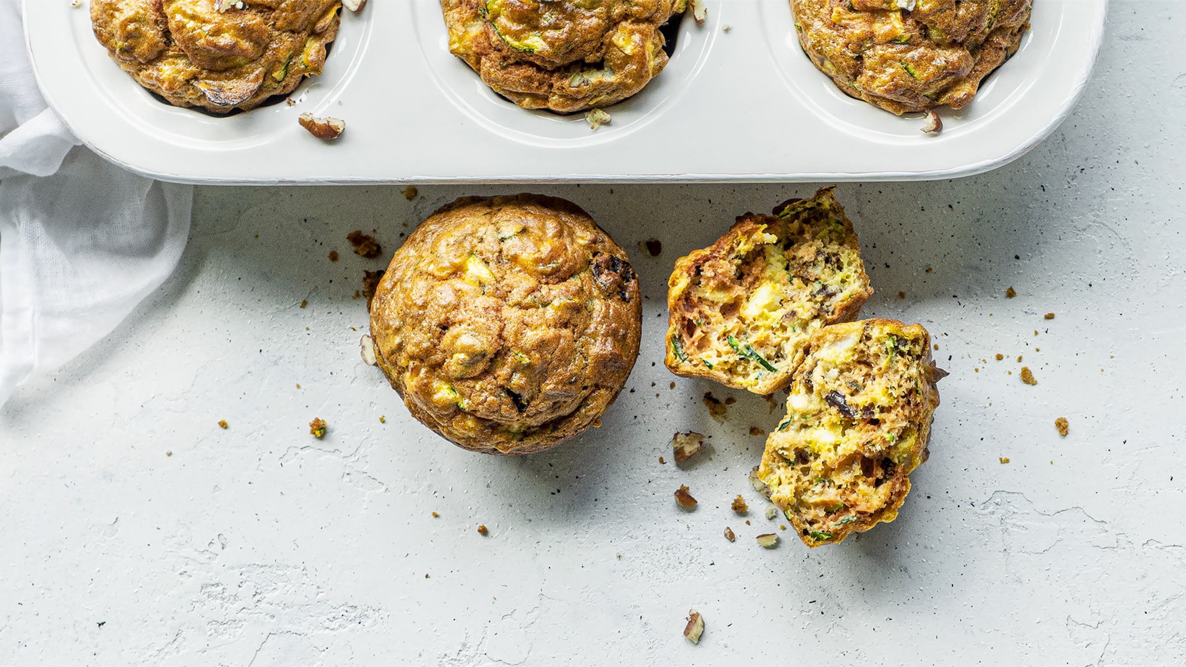 Turkey zucchini muffins