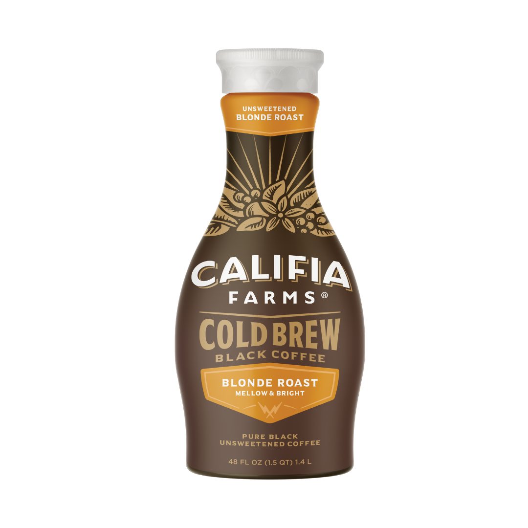 Califia Farms Pure Black Blonde Roast Cold Brew Coffee