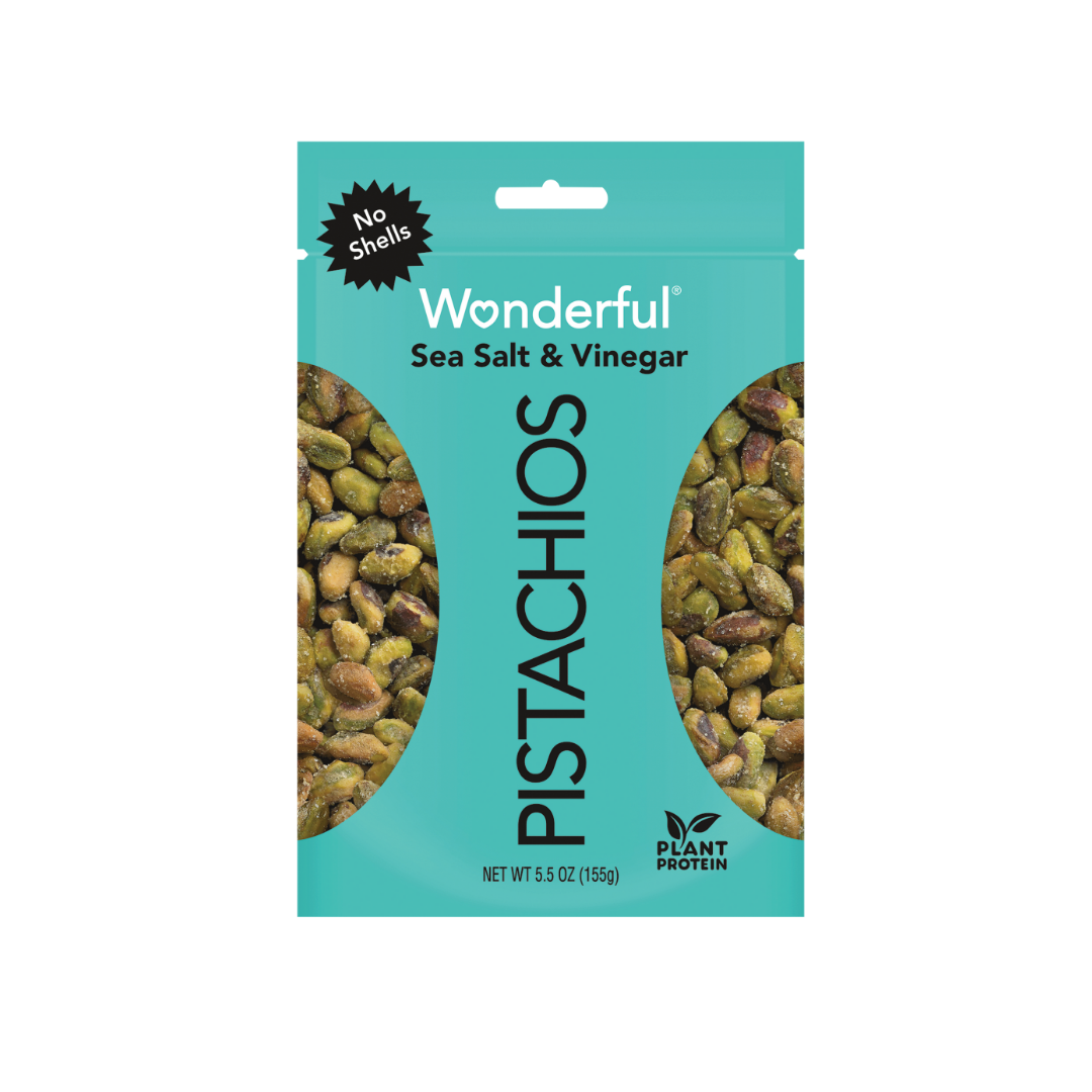 Wonderful Pistachios No Shells Sea Salt & Vinegar