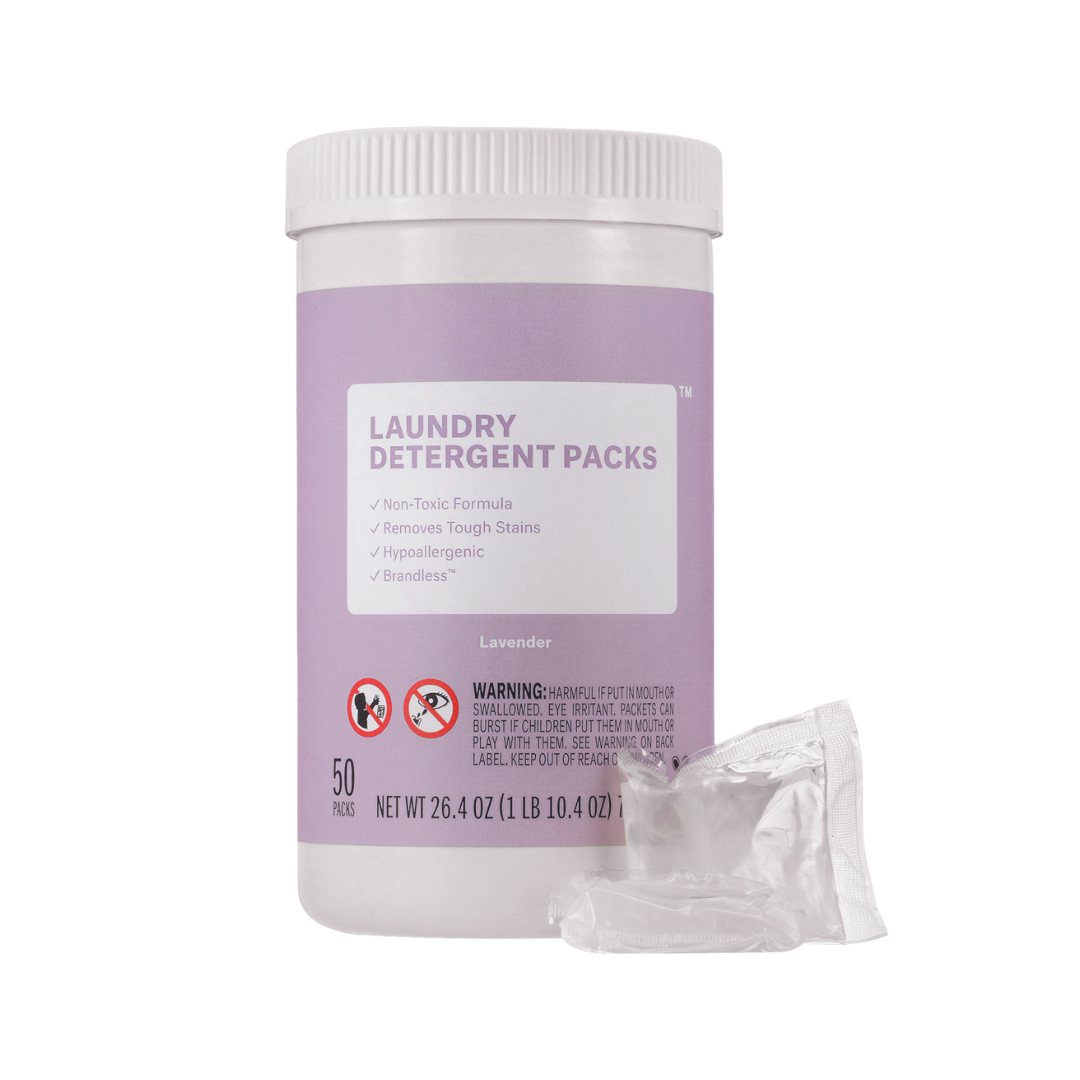 Brandless Lavender Laundry Detergent Packs