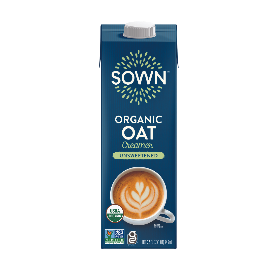 SOWN Organic Unsweetened Oat Creamer