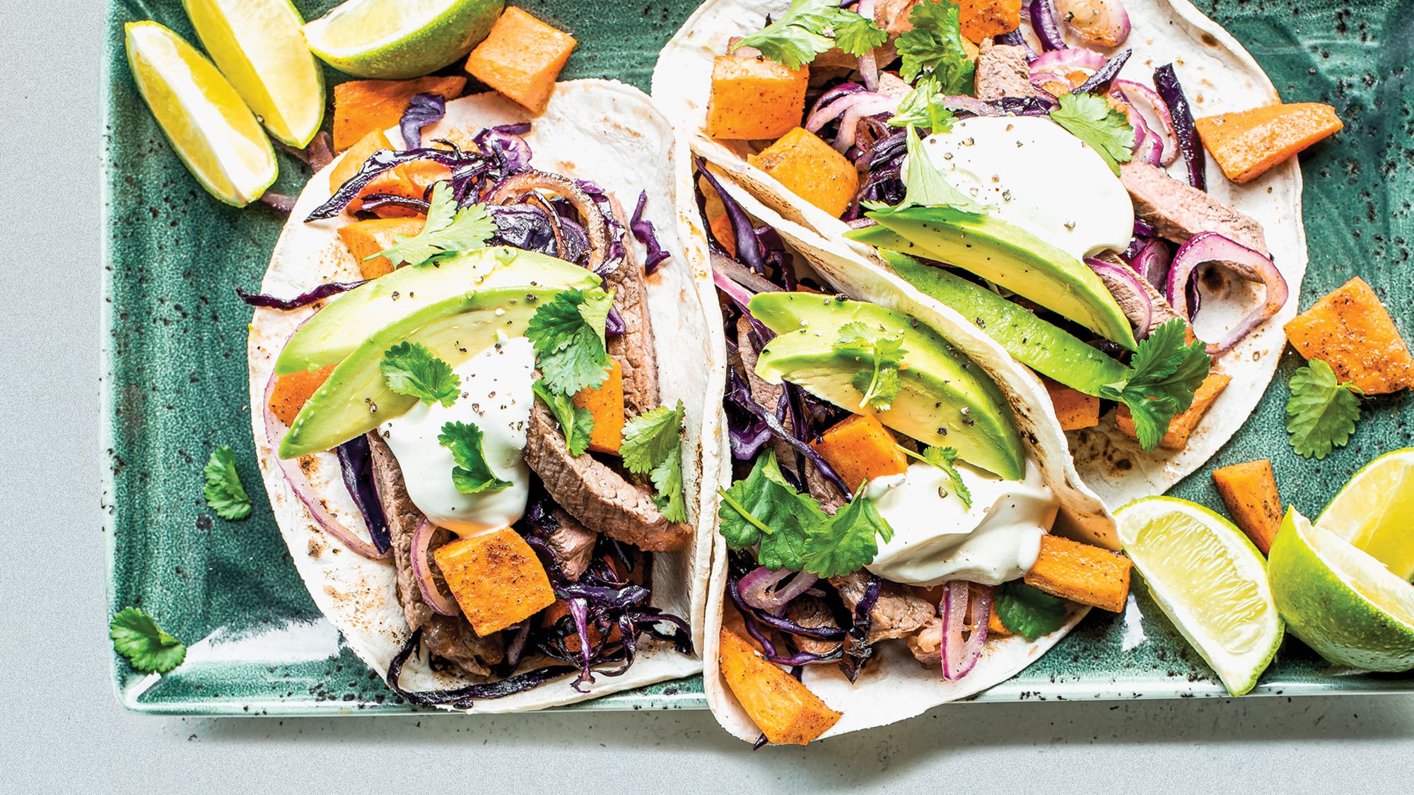 Steak Sweet Potato Tacos