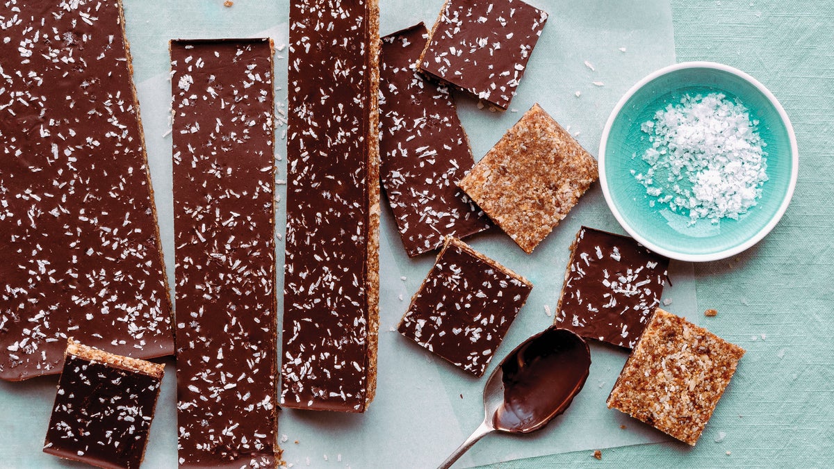 Nutty Chocolate Fig Bars Clean Eating