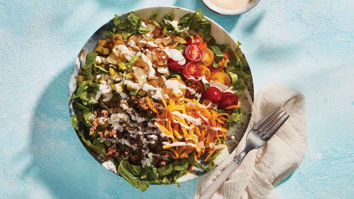 Burger Salads Big Mac