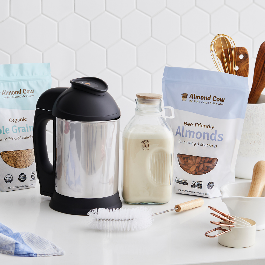 Plant-Based Milk: Almond Cow vs. Blender - Wellness Bum