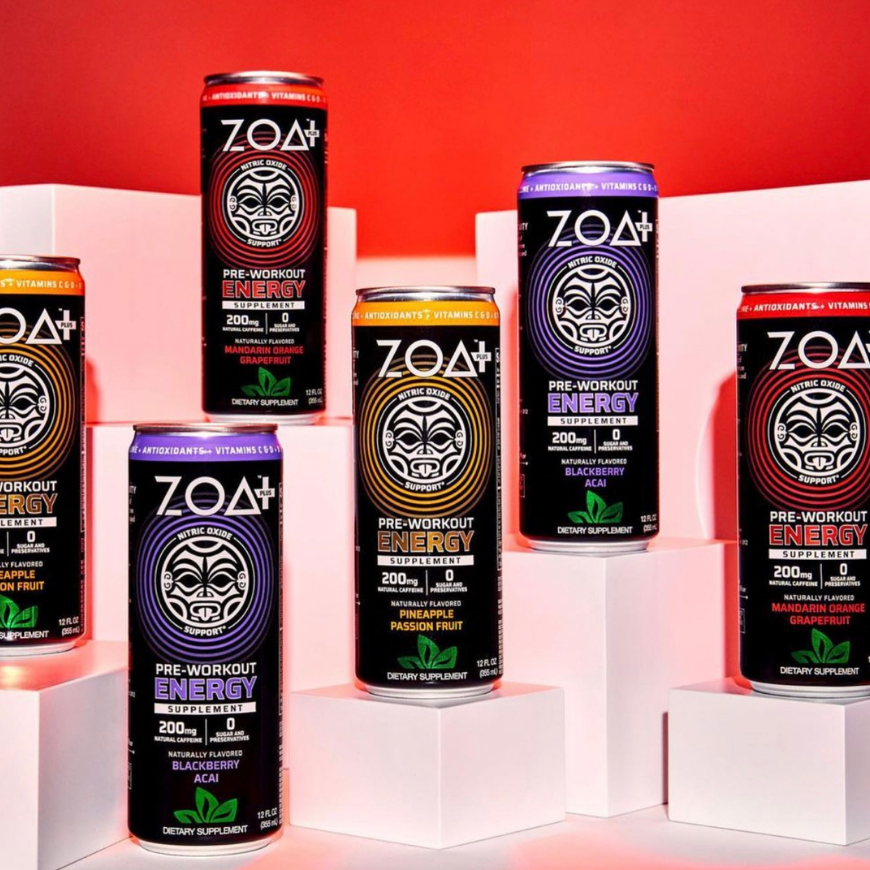 Zoa+ Pre-Workout Energy Drink