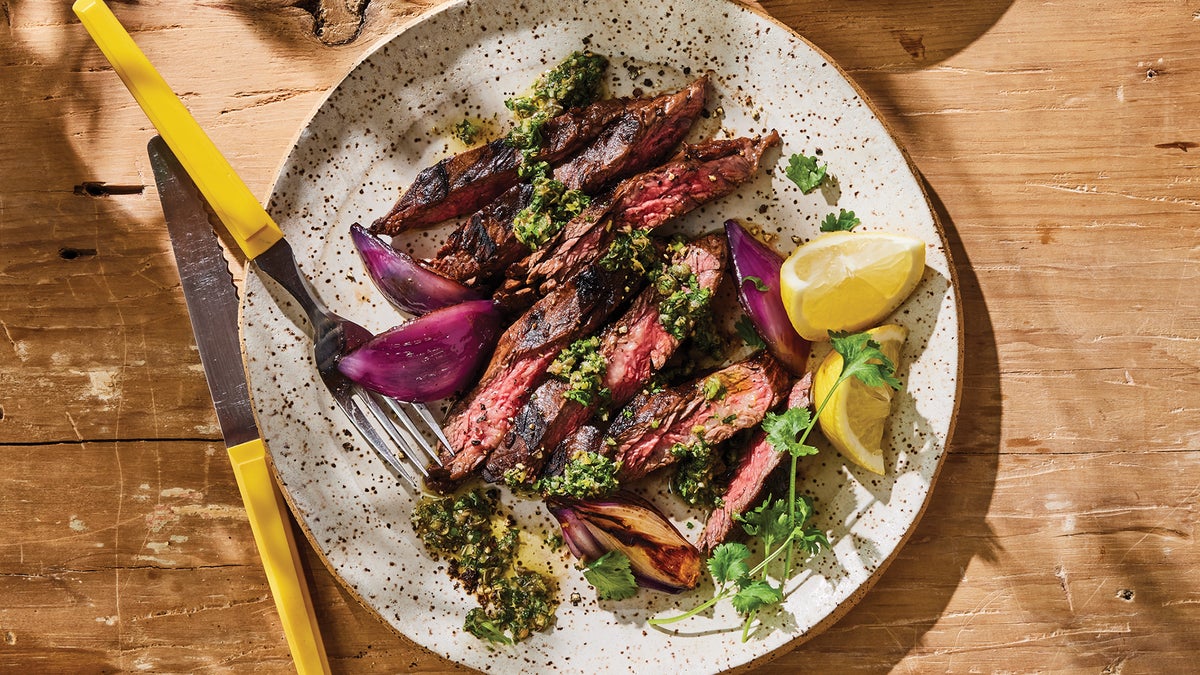 Skirt Steak with Salsa Verde Recipe Clean Eating