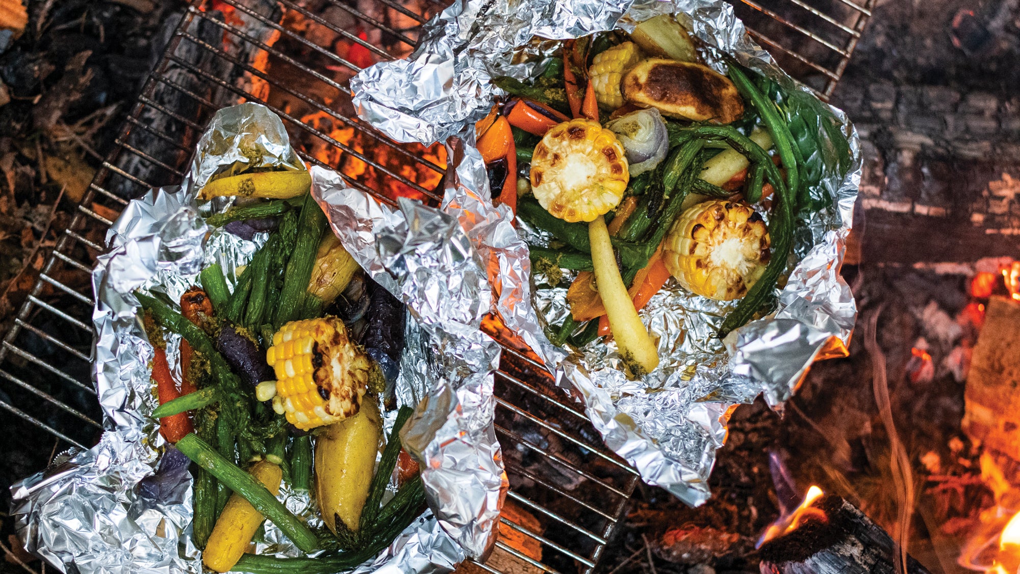 Grilled Vegetables In Foil