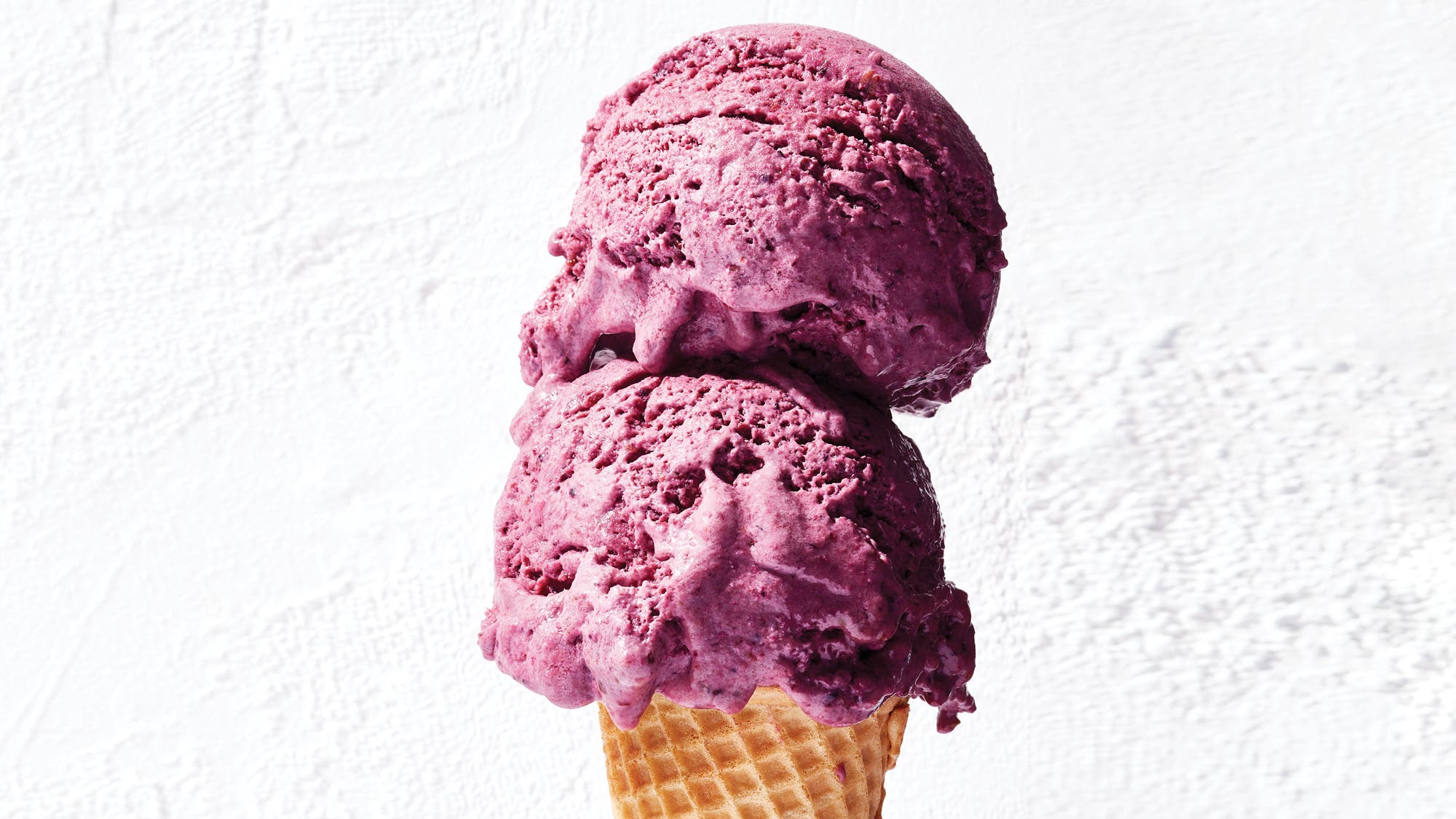 Blackberry Lemon Ice cream