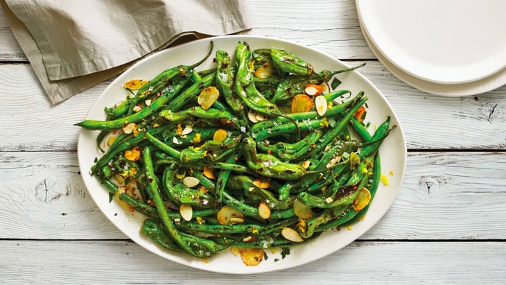 blistered peppers
