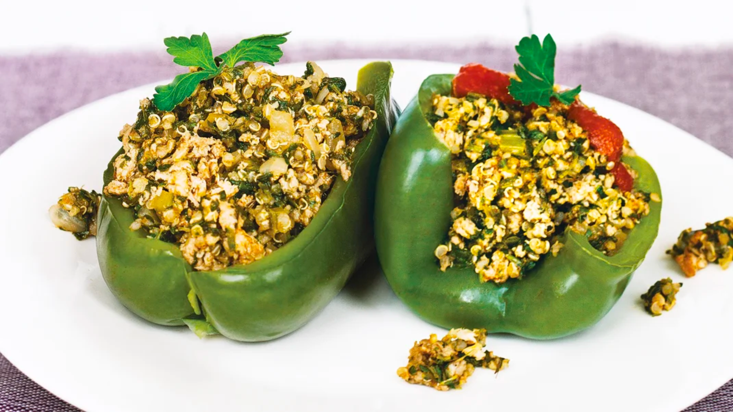 quinoa peppers